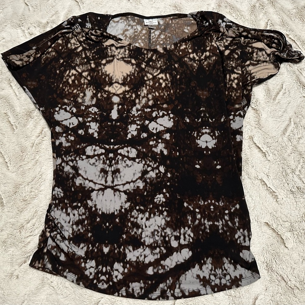 Worthington women's batwing sleeve blouse - Picture 2 of 8